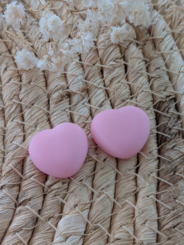 2pc Switch Thumb Grips - Pink Heart - Cap Joy Con Grip For all Nintendo Switch - ZoomHitskins