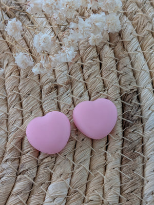 2pc Switch Thumb Grips - Pink Heart - Cap Joy Con Grip For all Nintendo Switch - ZoomHitskins