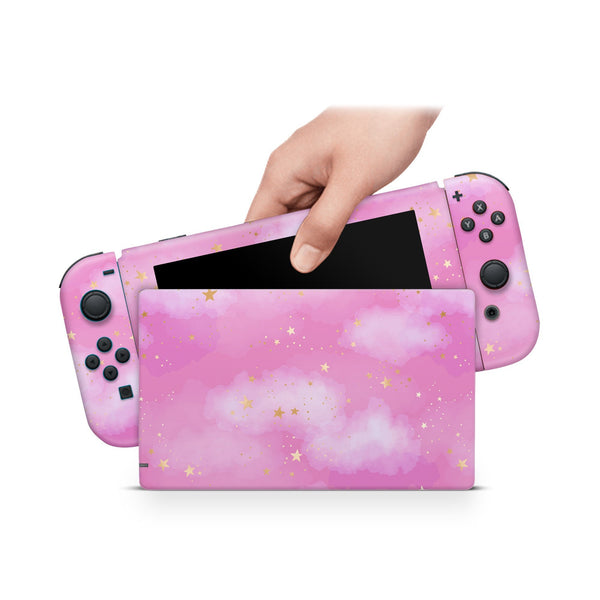 Nintendo Switch Skin Decals - Sugar Cotton - Wrap Vinyl Sticker