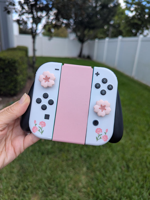 Nintendo Switch Skin Decals - Petites Rose - Wrap Vinyl Sticker