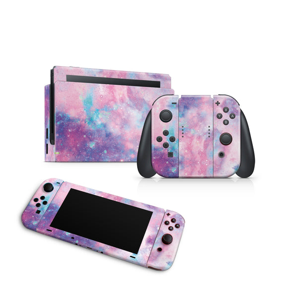 Nintendo Switch Skin Decals - Nebula Cosmos - Wrap Vinyl Sticker