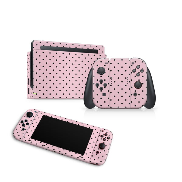 Nintendo Switch Skin Decals - Polka Dots - Wrap Vinyl Sticker