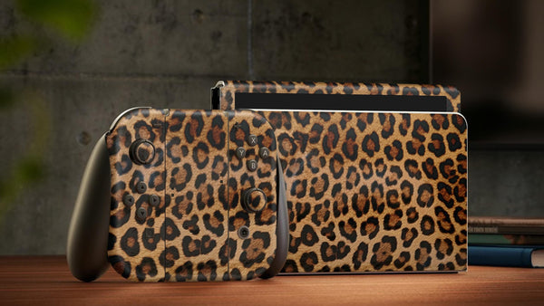 Nintendo Switch Skin Decals - Cheetah - Wrap Vinyl Sticker