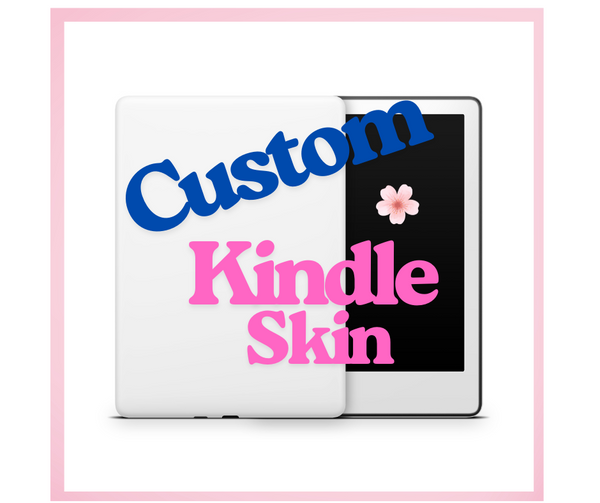Custom Kindle Skin – Personalized E-Reader Decal Wrap | Upload Your Own Photo or Design | Premium 3M Vinyl Cover