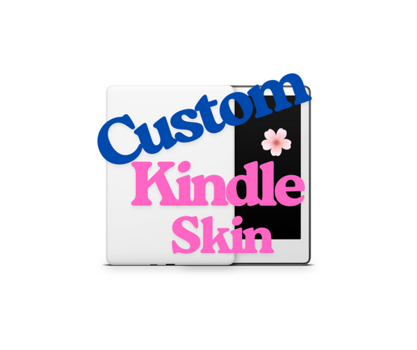 Custom Kindle Skin – Personalized E-Reader Decal Wrap | Upload Your Own Photo or Design | Premium 3M Vinyl Cover