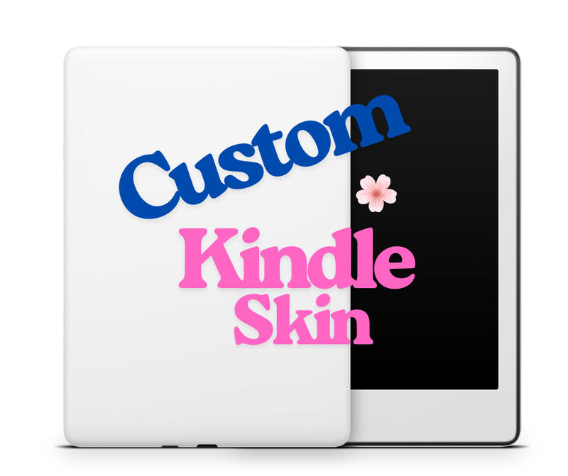 Custom Kindle Skin – Personalized E-Reader Decal Wrap | Upload Your Own Photo or Design | Premium 3M Vinyl Cover