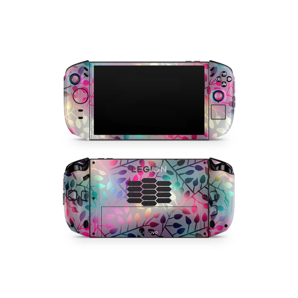 Lenovo Legion Go Vinyl Sticker Foliage Design Premium Skin Full Wrap