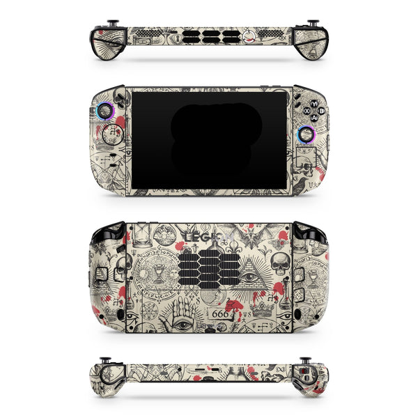 Lenovo Legion Go Vinyl Sticker Alchemy Design Premium Skin Full Wrap