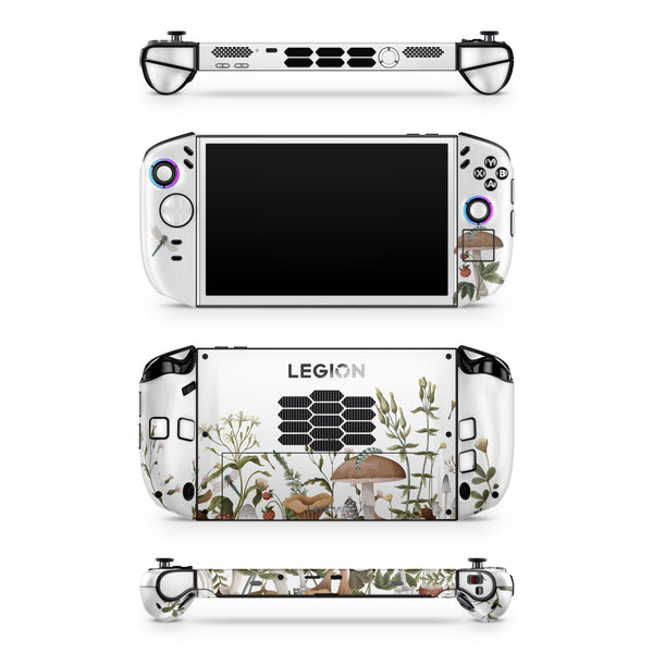 Lenovo Legion Go Vinyl Sticker Mushroom Forest Design Premium Skin Full Wrap