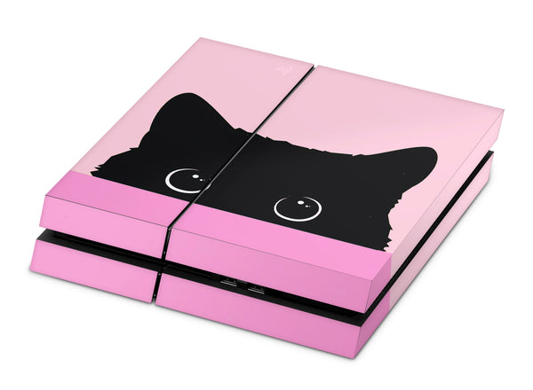 PS4 Skin Decals - Kitty - Full Wrap Vinyl Sticker - ZoomHitskins