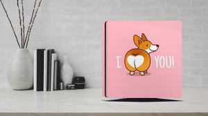 PS4 Skin Decals - Puppy Lover - Full Wrap Vinyl Sticker - ZoomHitskins
