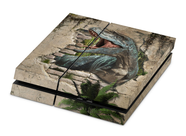PS4 Skin Decals - Dinosaur - Full Wrap Vinyl Sticker - ZoomHitskins