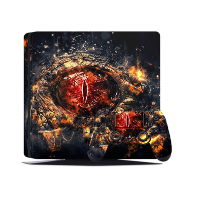 PS4 Skin Decals - Monster Eye - Full Wrap Vinyl Sticker - ZoomHitskins
