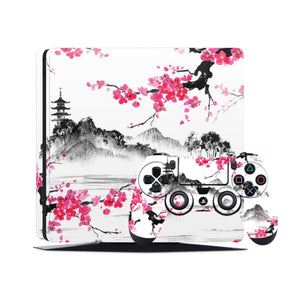 PS4 Skin Decals - Japanese Temple - Full Wrap Sticker - ZoomHitskins