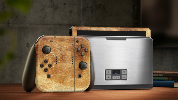 Nintendo Switch Oled Skin Decals - Toaster - Full Wrap vinyl Sticker - ZoomHitskin