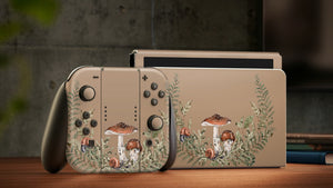 Nintendo Switch Oled Skin Decals - GreenWood - Wrap Vinyl Sticker - ZoomHitskins