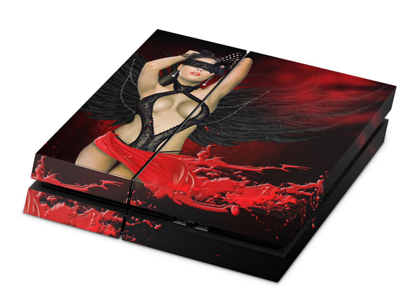 PS4 Skin Decals - Sexy Girl - Full Wrap Vinyl Sticker