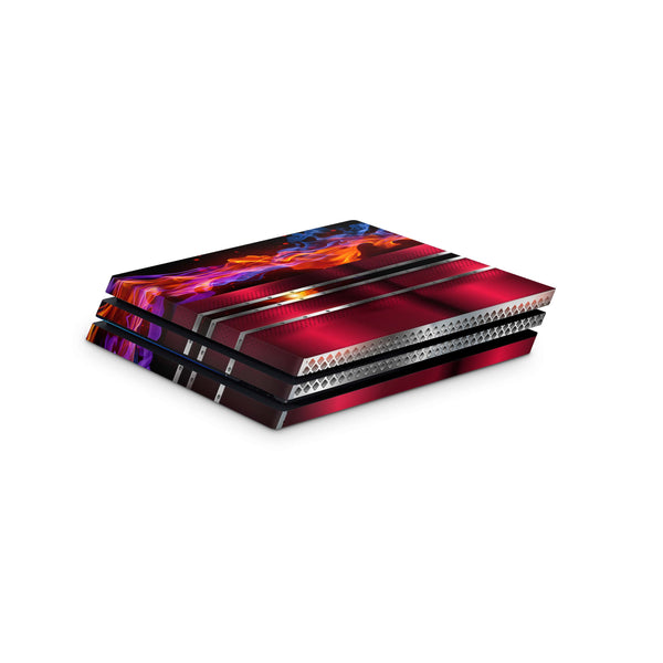 PS4 Skin Decals - Fire - Full Wrap Vinyl Sticker - ZoomHitskins