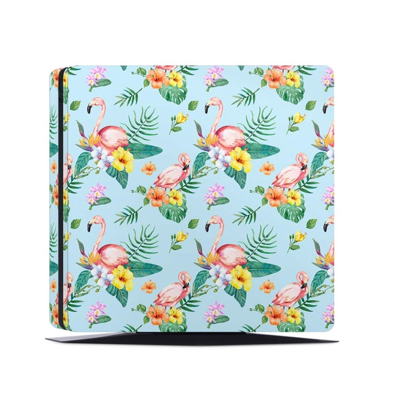 PS4 Skin Decals - Flamingo - Full Wrap Vinyl Sticker - ZoomHitskins