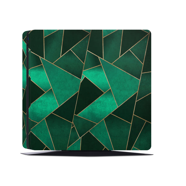PS4 Skin Decals - Emerald - Full Wrap Vinyl Sticker - ZoomHitskins