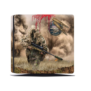 PS4 Skin Decals - Sharp Shooter - Full Wrap Vinyl Sticker - ZoomHitskins
