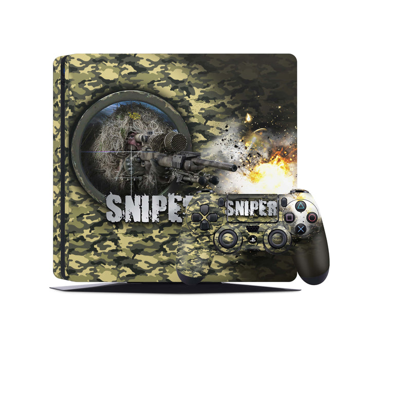 PS4 Skin Decals - Sniper Elite - Full Wrap Vinyl Sticker - ZoomHitskins