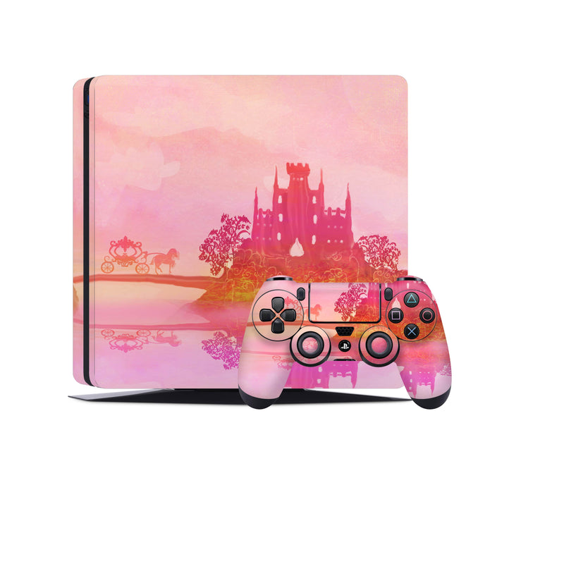 PS4 Skin Decals - Castle Princess - Full Wrap Vinyl Sticker - ZoomHitskins
