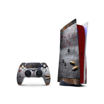 PS5 Skin Decals - Shot gun - Full Wrap Vinyl Sticker - ZoomHitskin