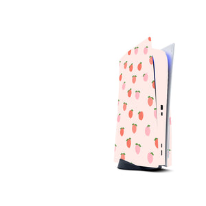 PS5 Skin - Peach - Full Wrap Vinyl Sticker - ZoomHitskins