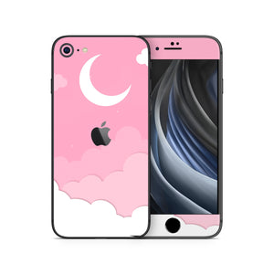 Iphone Skin Decals - Moon Pink - Wrap Vinyl Sticker - ZoomHitskins