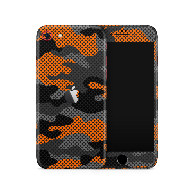 Iphone Skin Decals - Texture Orange - Wrap Vinyl Sticker - ZoomHitskins