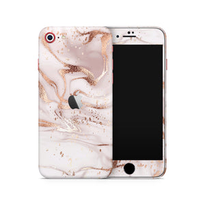 Iphone Skin Decals - Rosy Marbling - Wrap Vinyl Sticker - ZoomHitskins
