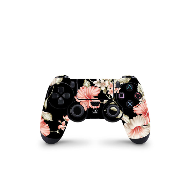 PS4 Skin Decals - Hibiscus - Full Wrap Decal Sticker - ZoomHitskins