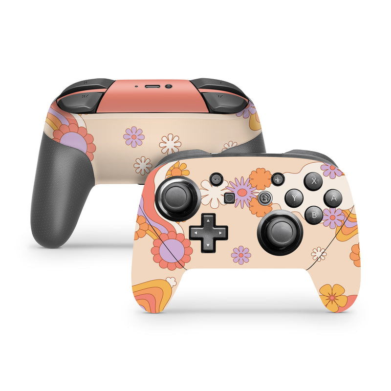 Nintendo Remote Control Wraps Nintendo Pro Switch Controller Skin Decals - Hippie - Wrap Vinyl ...