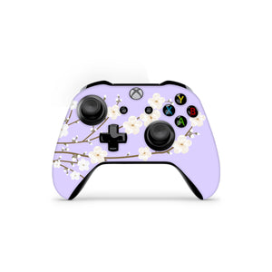Xbox One Controller Skin Decals - Lavender Bloom - Wrap Vinyl Sticker - ZoomHitskins