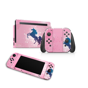 Nintendo Switch Decals - Alicorn- Full Wrap Vinyl Sticker - ZoomHitskin