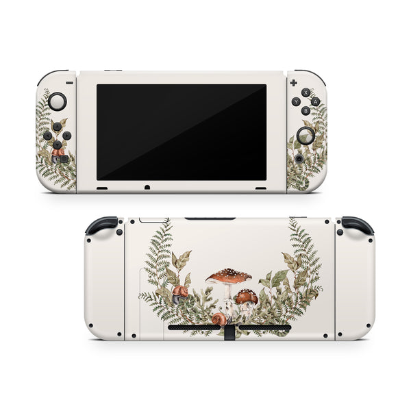 Nintendo Switch Skin Decal For Console Joy-Con And Dock Forest - ZoomHitskins