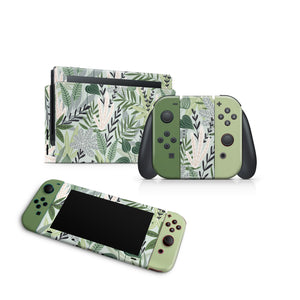 Nintendo Switch Skin Decals -  Botany - Wrap Vinyl Sticker - ZoomHitskins