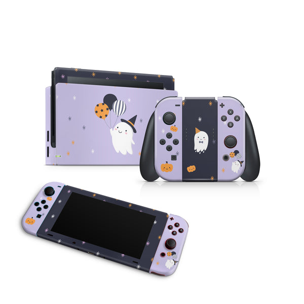 Nintendo Switch Skin Decals -  Ghost - Wrap Vinyl Sticker - ZoomHitskins
