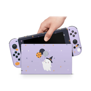 Nintendo Switch Skin Decals -  Ghost - Wrap Vinyl Sticker - ZoomHitskins
