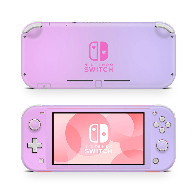Nintendo Switch Lite Skin Decals - Rose And Lilac - Full Wrap Vinyl Sticker - ZoomHitskins