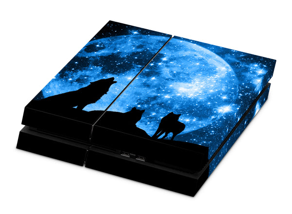 PS4 Skin Decals - Wolfs - Full Wrap Vinyl Sticker - ZoomHitskins