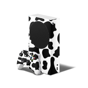 Xbox Series S Skin Decals - Cute Cow - Wrap Vinyl Sticker - ZoomHitskins