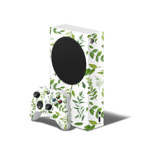 Xbox Series S Skin Decals - Greenery - Wrap Vinyl Sticker - ZoomHitskins