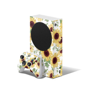 Xbox Series S Skin Decals - Sunflower  - Wrap Vinyl Sticker - ZoomHitskins