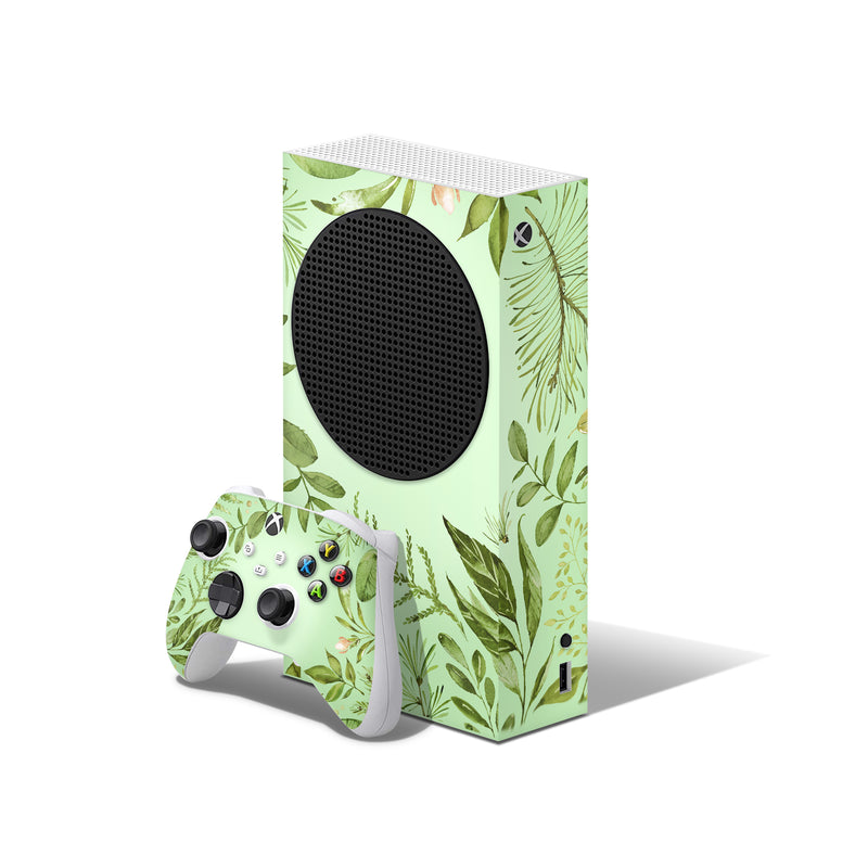 Xbox Series S Skin Decals - Plants - Wrap Vinyl Sticker - ZoomHitskins