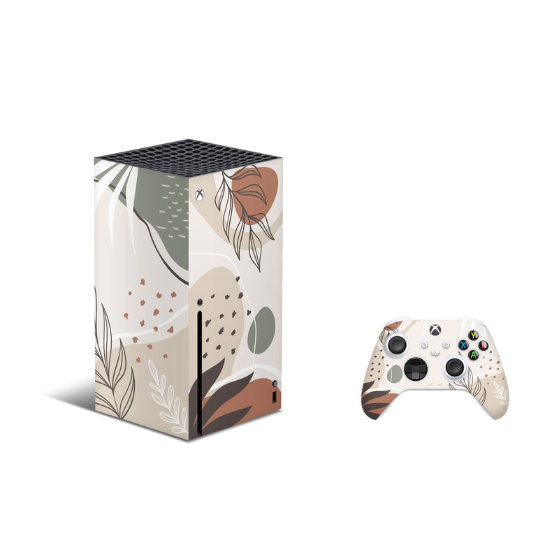 Boho Skin Decal For Xbox Series X Console And Controller , Full Wrap Vinyl For Xbox Series X - ZoomHitskins