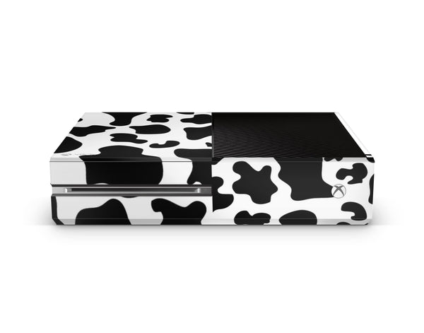Xbox One Skin Decals - Cow White - Wrap Vinyl Sticker - ZoomHitskins