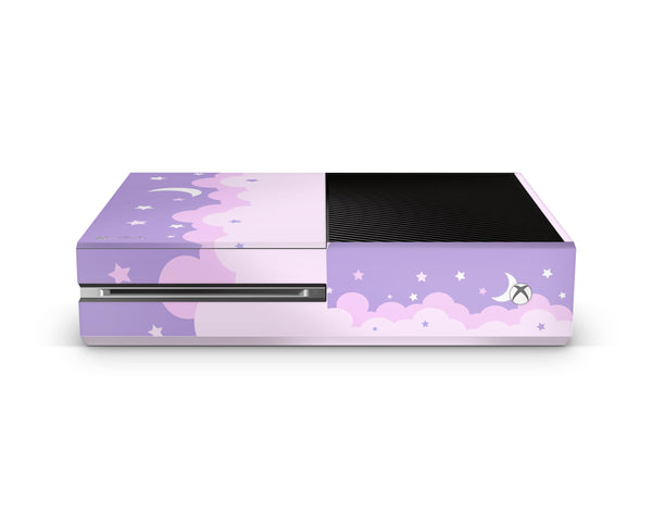 Xbox One Skin Decals - Moon Pastel - Wrap Vinyl Sticker - ZoomHitskins