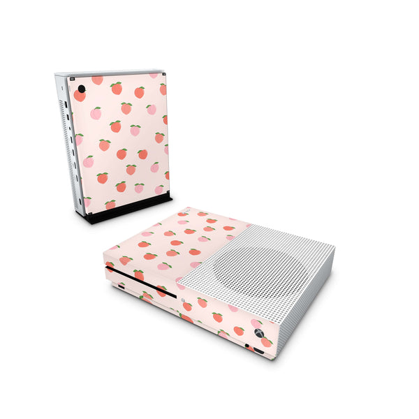 Xbox One Skin Decals - Peach Fruits - Wrap Vinyl Sticker - ZoomHitskins